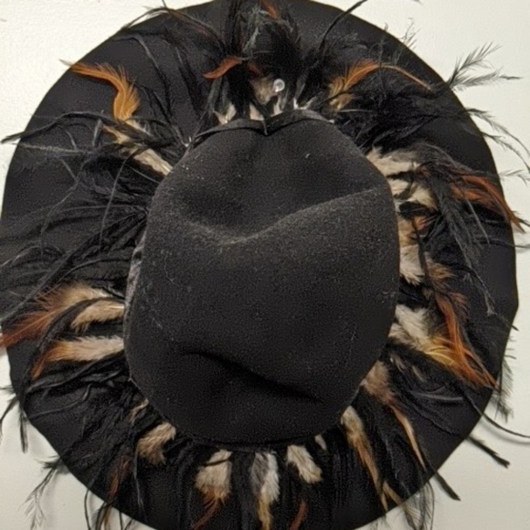Italian feathered hat - Picture 3 of 6